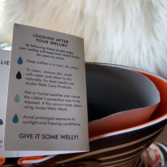 🌈 JOULES WELLIES TALL RAIN BOOTS🌈 - Picture 7 of 9